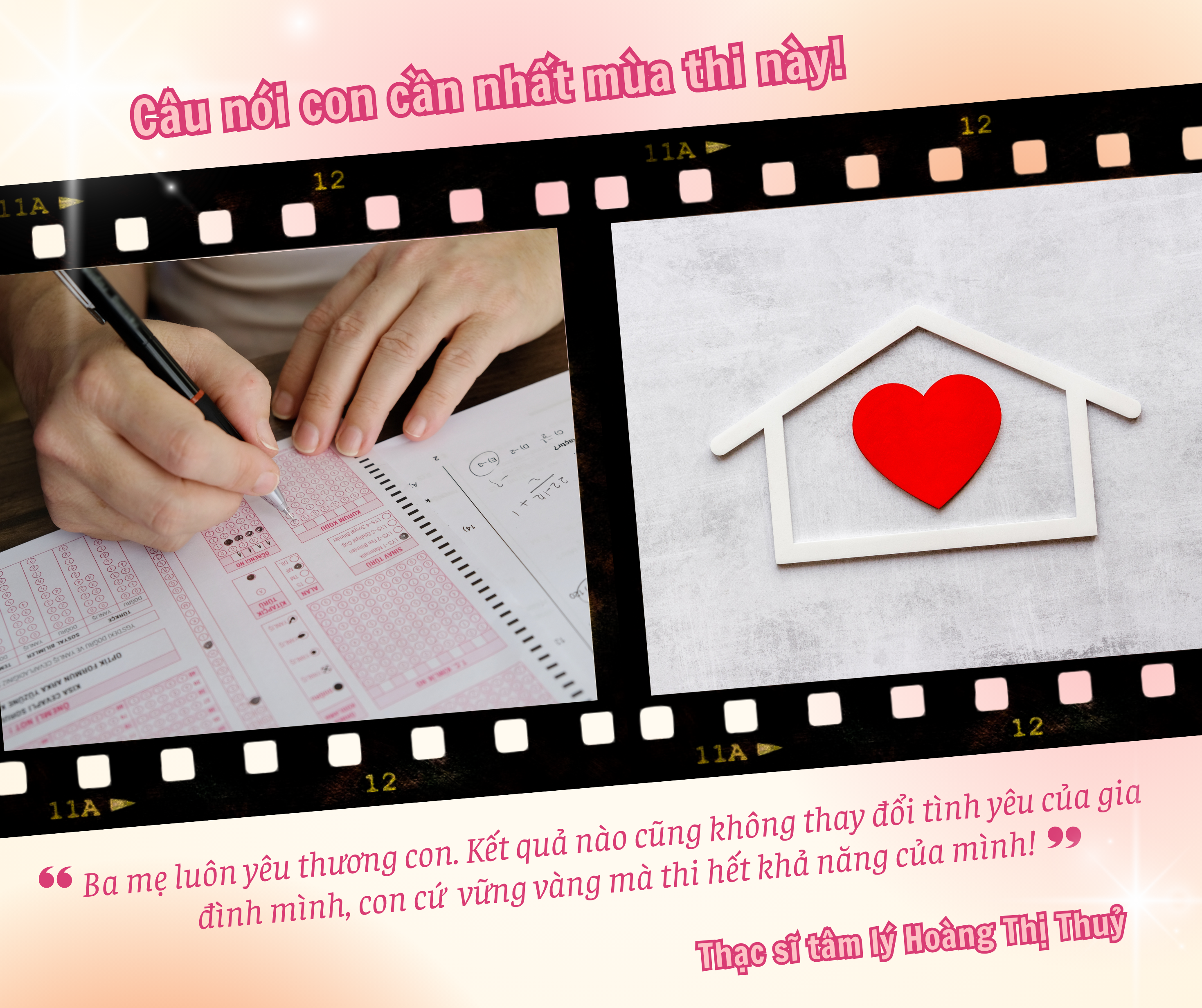 MÙA THI CỦA CON – CŨNG LÀ MÙA THI CỦA TÌNH YÊU CHA MẸ